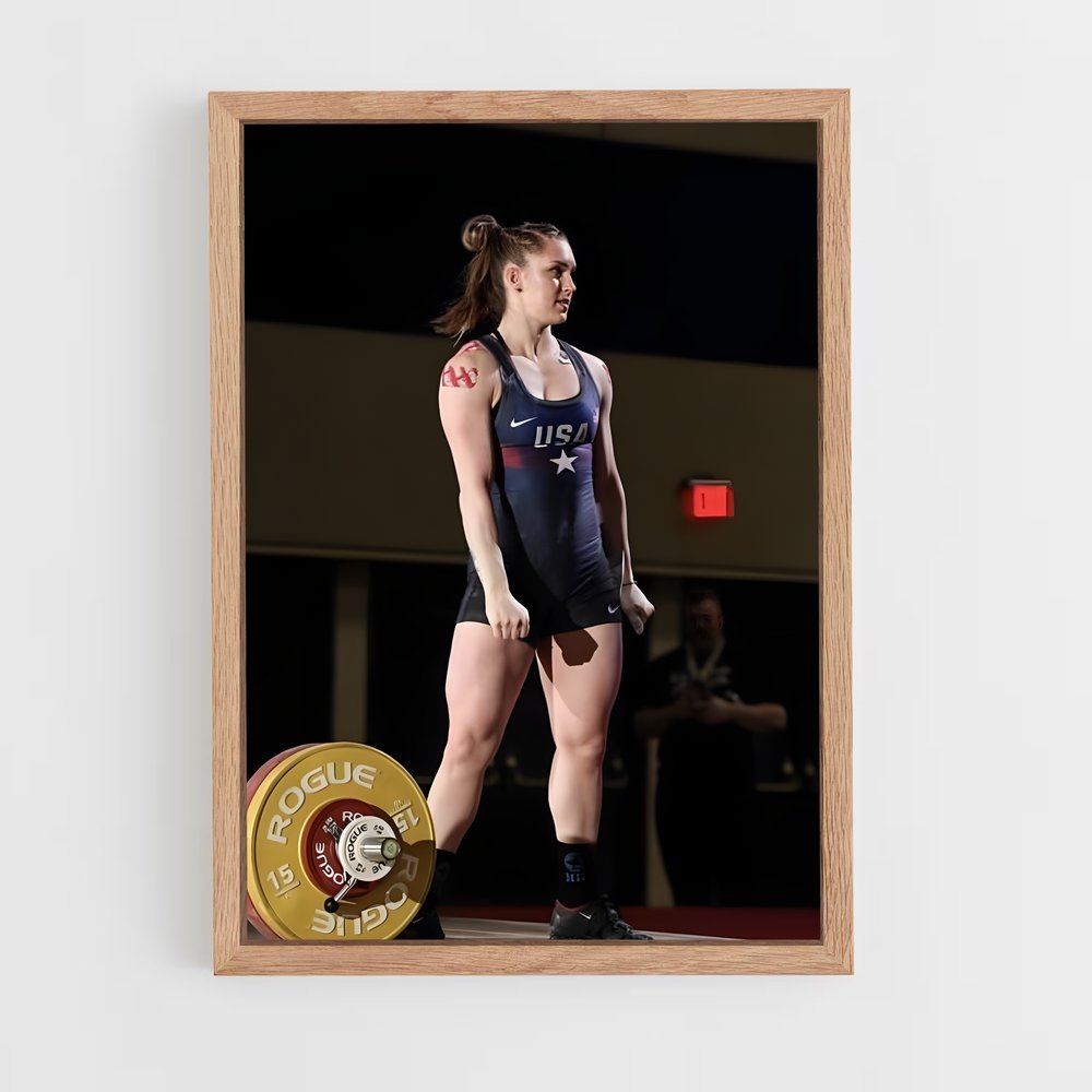 Poster The Blue Struggle – affiche Powerlifting (vue 4)